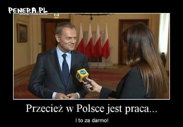 Premier uspokaja! W Polsce jest praca!