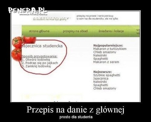 Jajecznica studencka