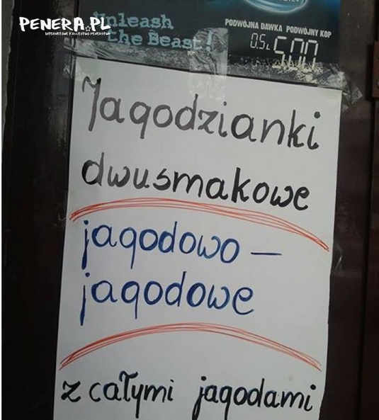 Jagodzianki dwusmakowe