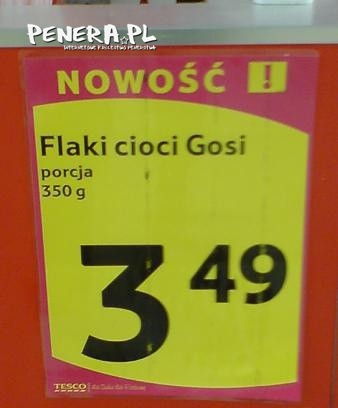 Flaki cioci Gosi