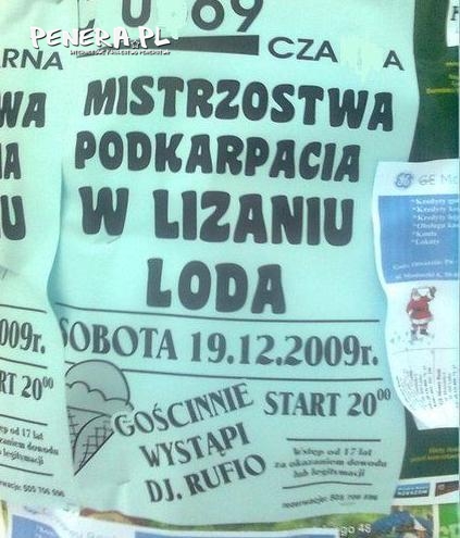 Mistrzostwa w lizaniu loda