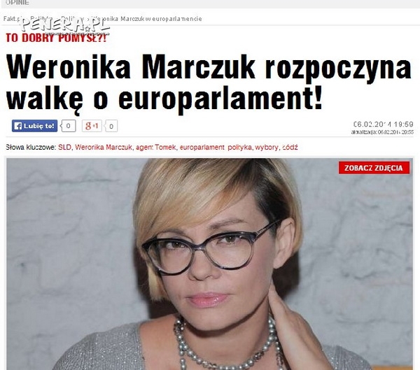 Wielka tancerka chce do europarlamentu