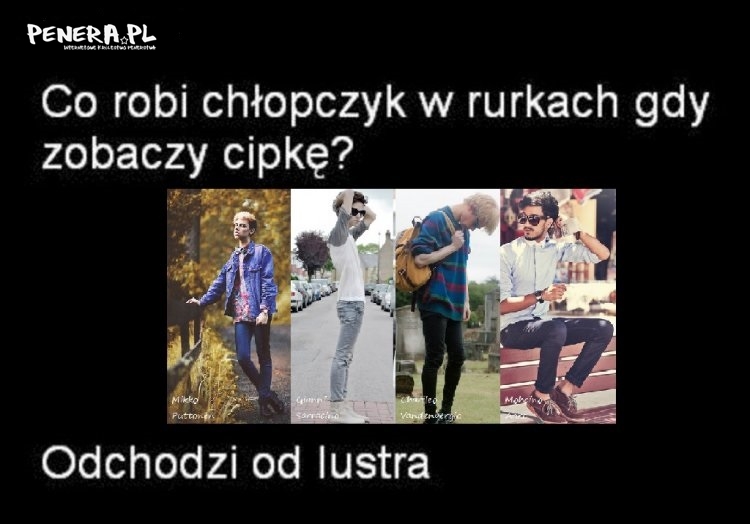 Co robi chłopiec w rurkach?