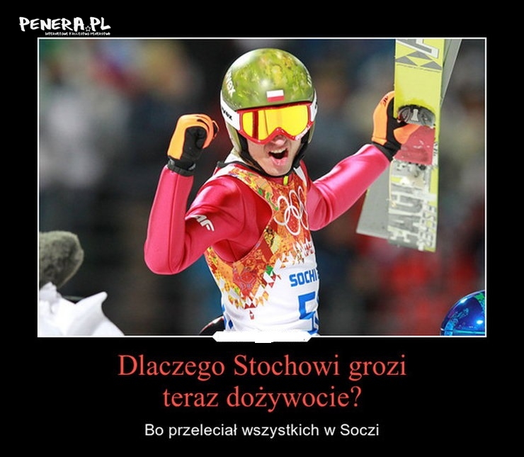 Podobno Stoch ma pójść sidzieć