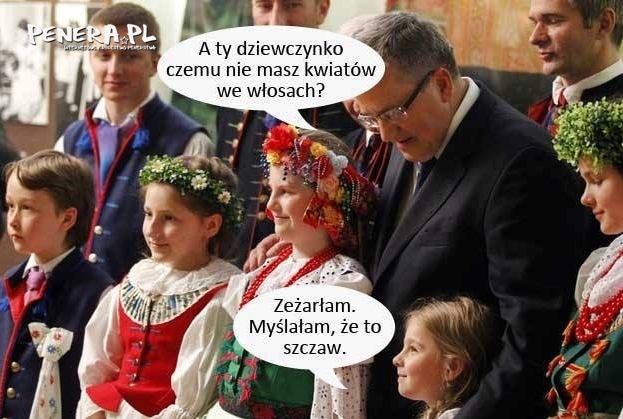 A Ty dziewczynko dlaczego nie masz kwiatków?