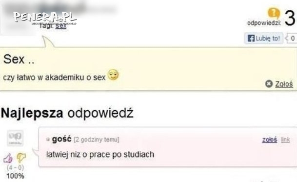 Czy łatwo o sex w akademiku