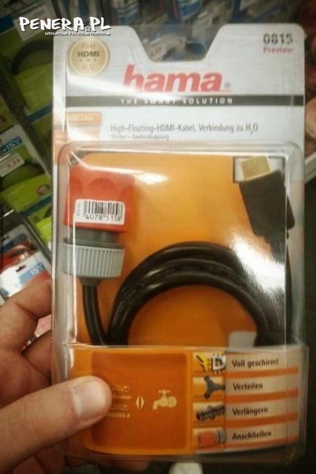 Przejściówka H2O na HDMI