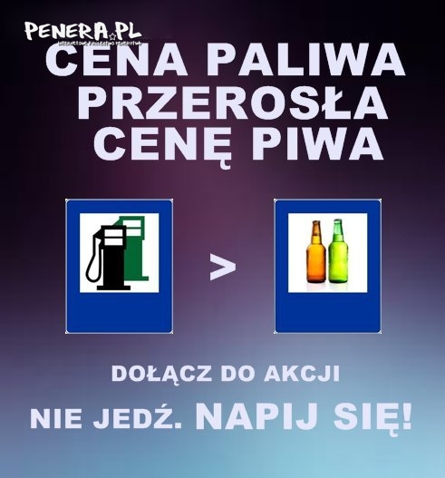 Lepiej pić niż jeździć