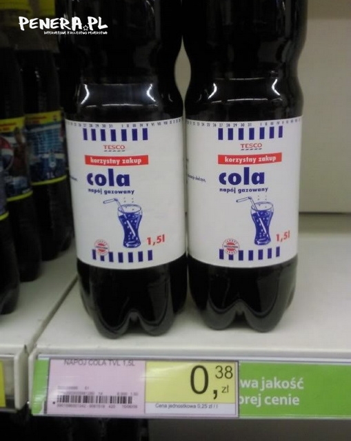 Cola z Tesco