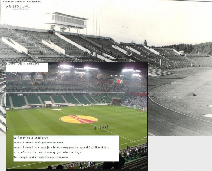 Bezpieczeństwo na stadionach kiedyś i dziś.