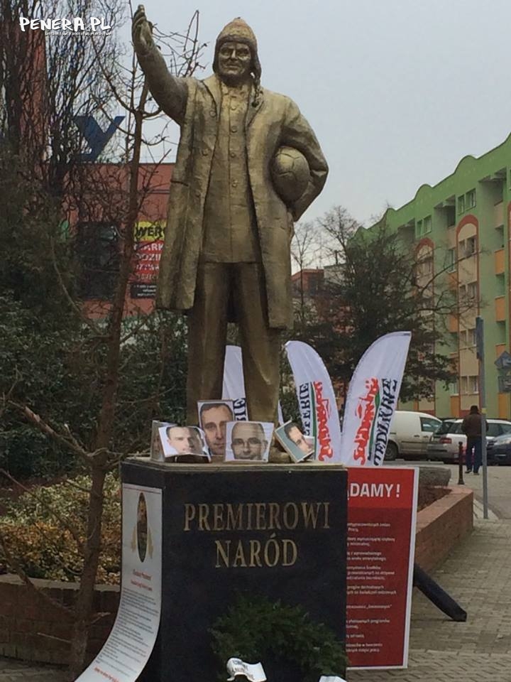 Premierowi wdzięczny naród