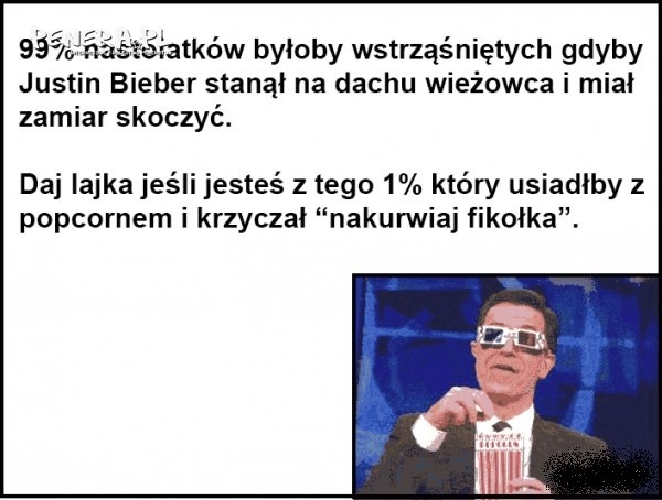 Ja jestem z tego 1%