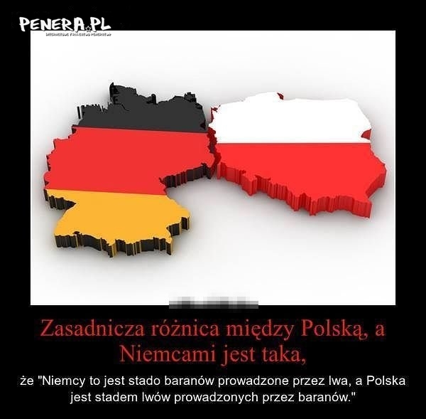 Różnica między Polską a Niemcami