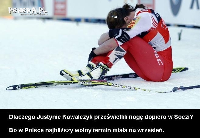 Justyna Kowalczyk kontra NFZ