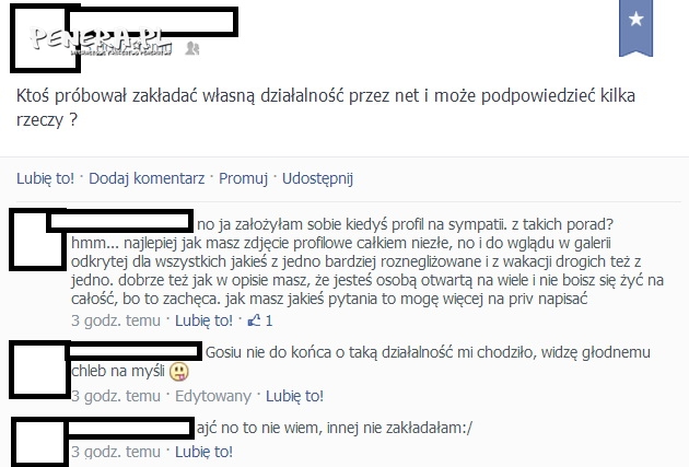 Pomoc na FB której się nie spodziewałeś