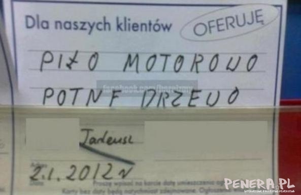 Piło motorowo