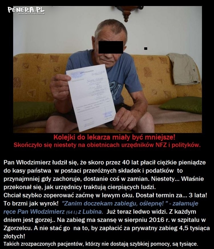 To jest właśnie darmowa opieka medyczna