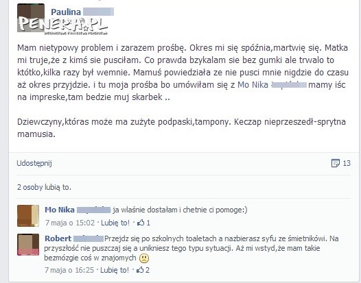 Nietypowy problem i prośba