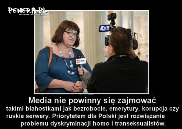 Media nie powinny się zajmować takimi pierdołami