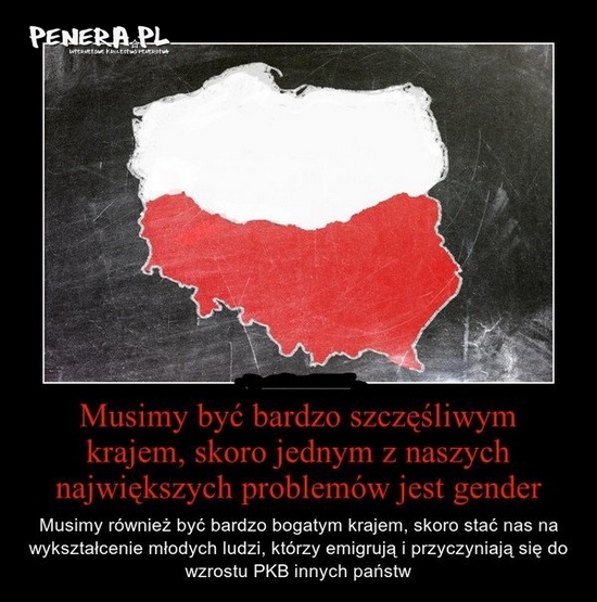 Polska - szczęśliwy bogaty kraj