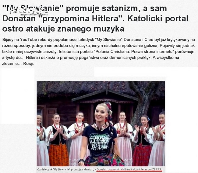 My Słowianie propaguje satanizm