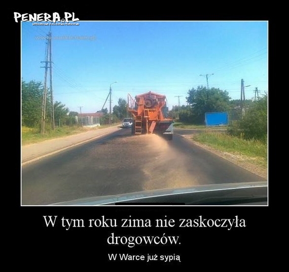 W Warce drogowcy zaskoczyli zimę