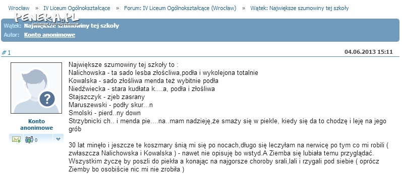 Wzięło ją na wspomnienia