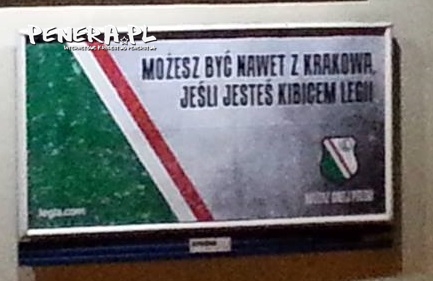 Legia trolluje w Krakowie