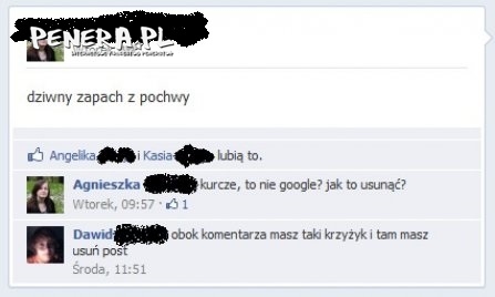 Dziwny zapach z pochwy