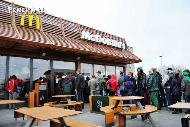 Otwarcie McDonalda we Wrześni