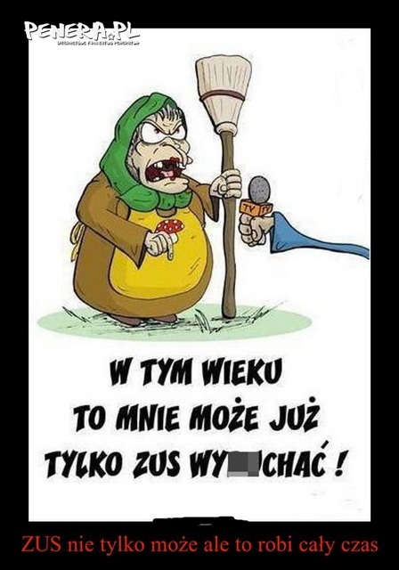 W tym wieku to już tylko ZUS może