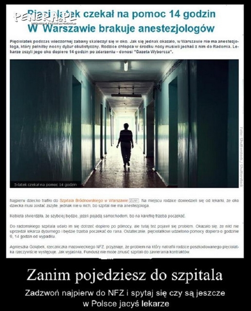 Zanim pojedziesz do szpitala