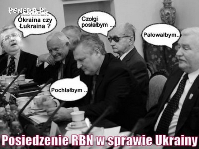 Posiedzenie RBN w sprawie Ukrainy