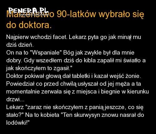 Kawał - Staruszkowie poszli do doktora