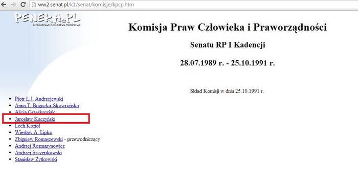 To właśnie ta komisja zmieniła kary dożywocia